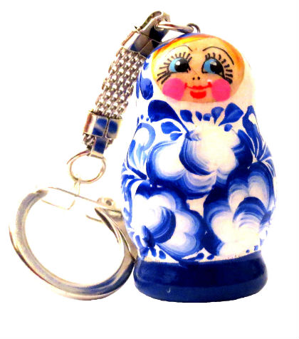 Porte-clés poupée russe 	T0299