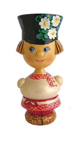 Costume russe - Figurine -Poupée en bois - Garçon T0067