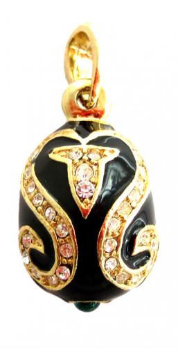 Pendentif- œuf style Fabergé T36795