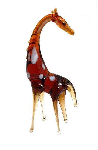Sujet en verre soufflé - Girafe T5571