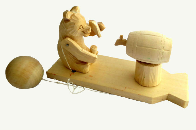 Bogorodskaya jouet - L'ours T4186