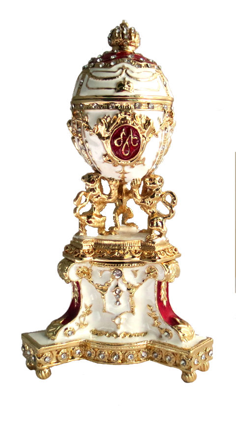 Copie oeuf Fabergé - "L'oeuf Royal" T5683