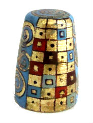 Dé à coudre-réplique Goustav Klimt