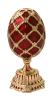 Copie oeuf Fabergé rouge- Le BouquetT6022