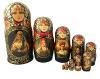 Poupée russe - Portraits de femmes en costumes folkloriques T0010