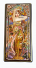 Boite laquée - réplique de l'artiste d’Alfons Mucha-Eclat du jour T8932