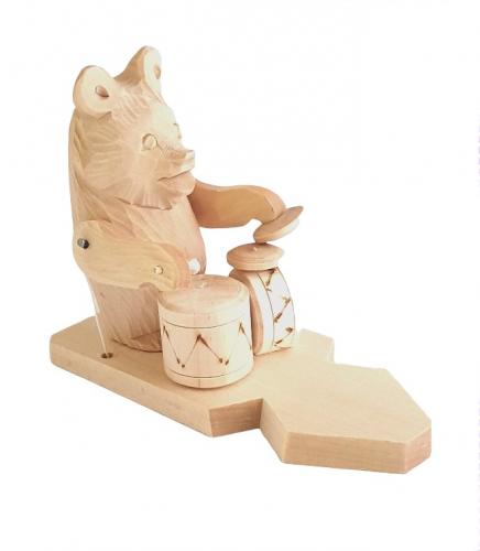 Bogorodskaya jouet -L'ours en bois T9561