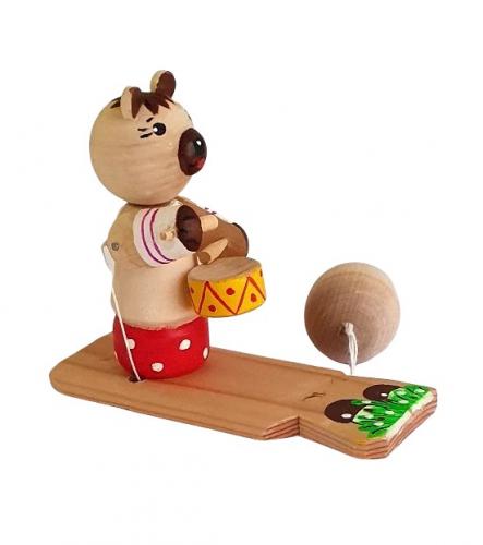 Bogorodskaya jouet -L' ours en bois T9610