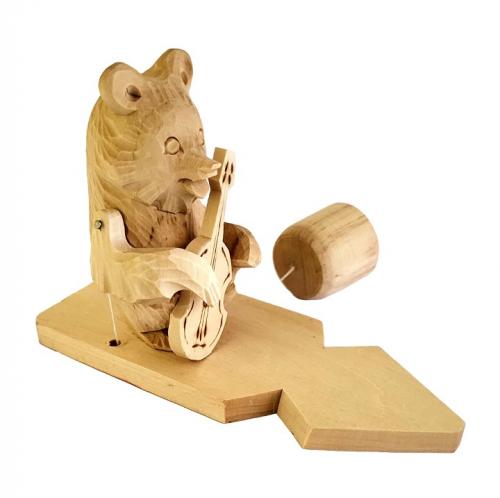 Bogorodskaya jouet  -L' ours en bois T9841