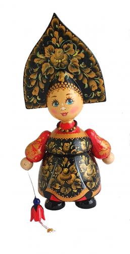Costume Traditionnel - Fille avec fleur  T1293