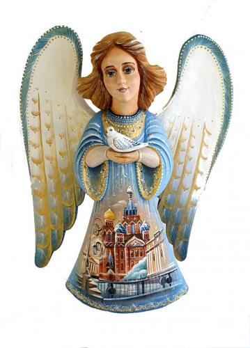 Ange - bois sculpté - Saint - PetersbourgT1196