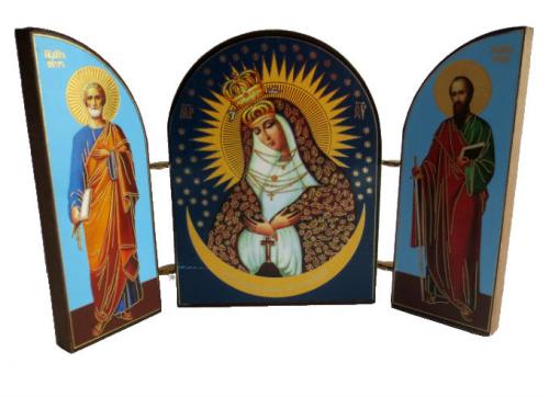 Icone Religieuse  - Orthodoxe - Vierge Marie T4614