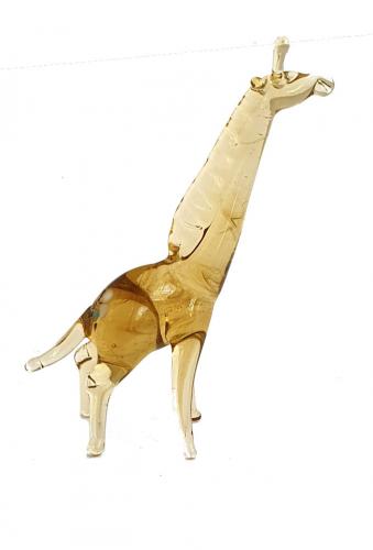 Sujet en verre soufflé - Girafe T8272