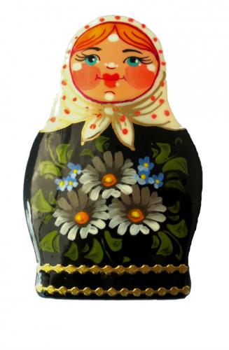 Broche poupée russe - Matriochka T2685