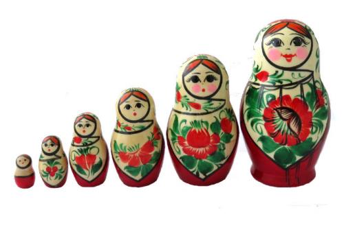 Poupée russe fabrication artisanale cadeau russe