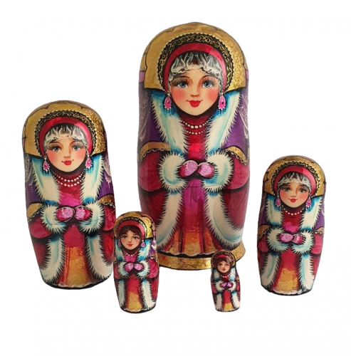 Poupée russe - Costume traditionnelle T9837
