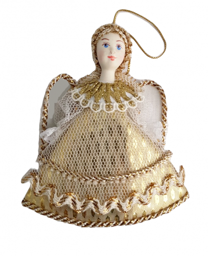 Poupée en porcelaine - Costume Traditionnel (Poupée en  suspension)T2068